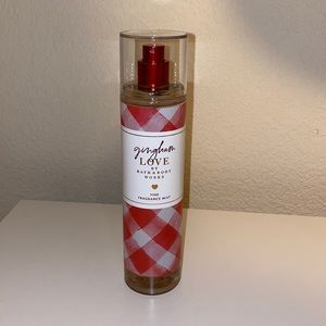 NWT Bath & Body Works Gingham Love